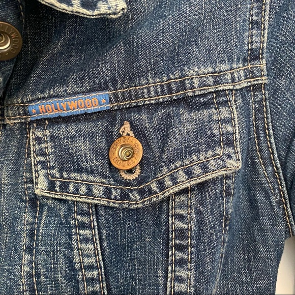 Hollywood denim jacket (size S) - Picture 3 of 4